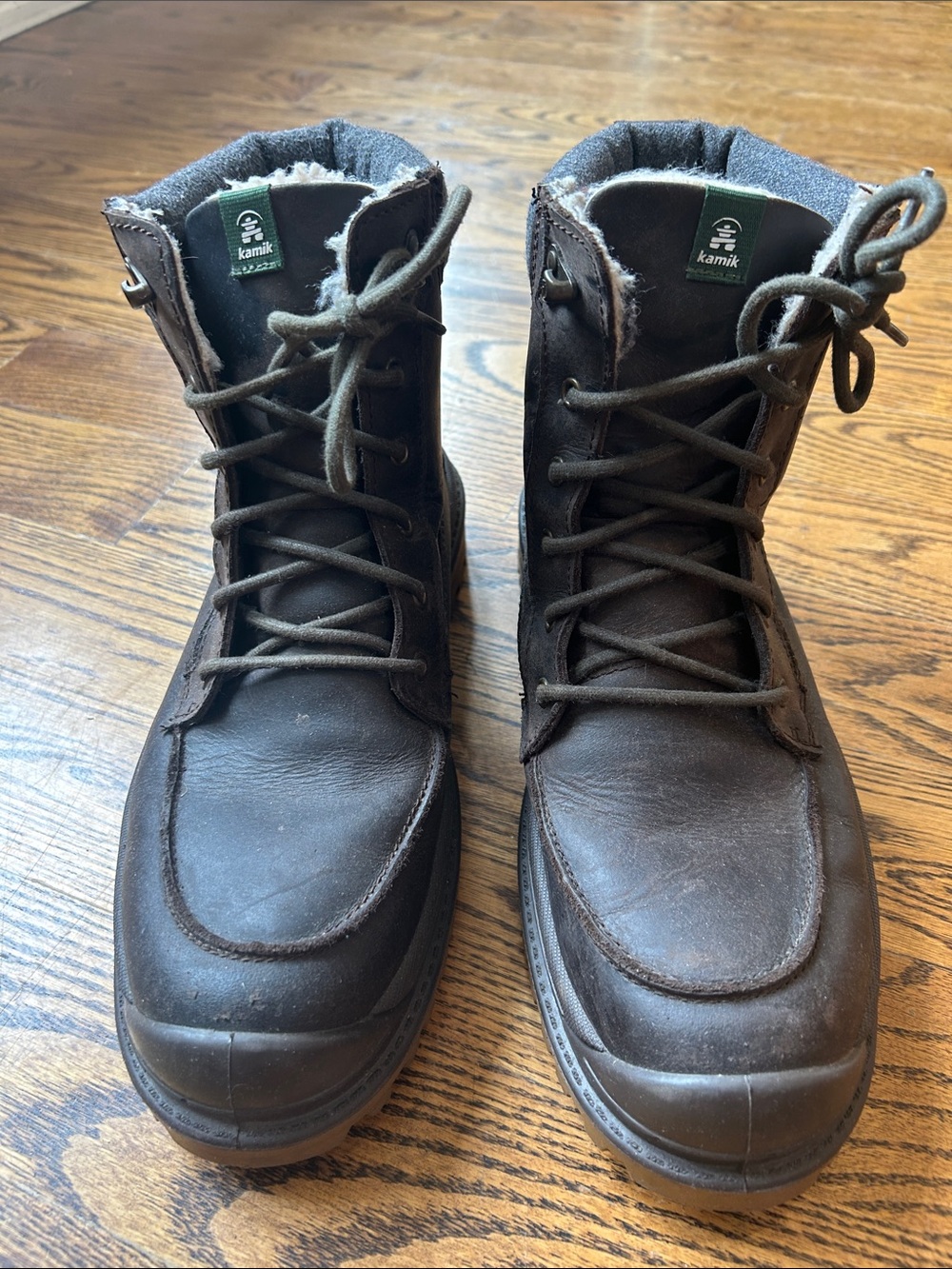 Kamik Brown Men’s Boots-NWOT